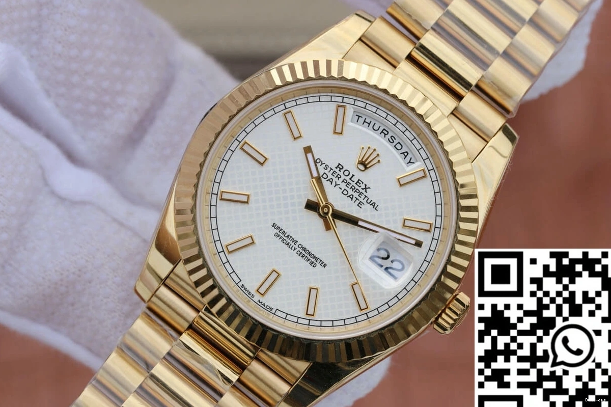 EW Factory Day-Date Dial Silver M228238-0008 Rolex 0103